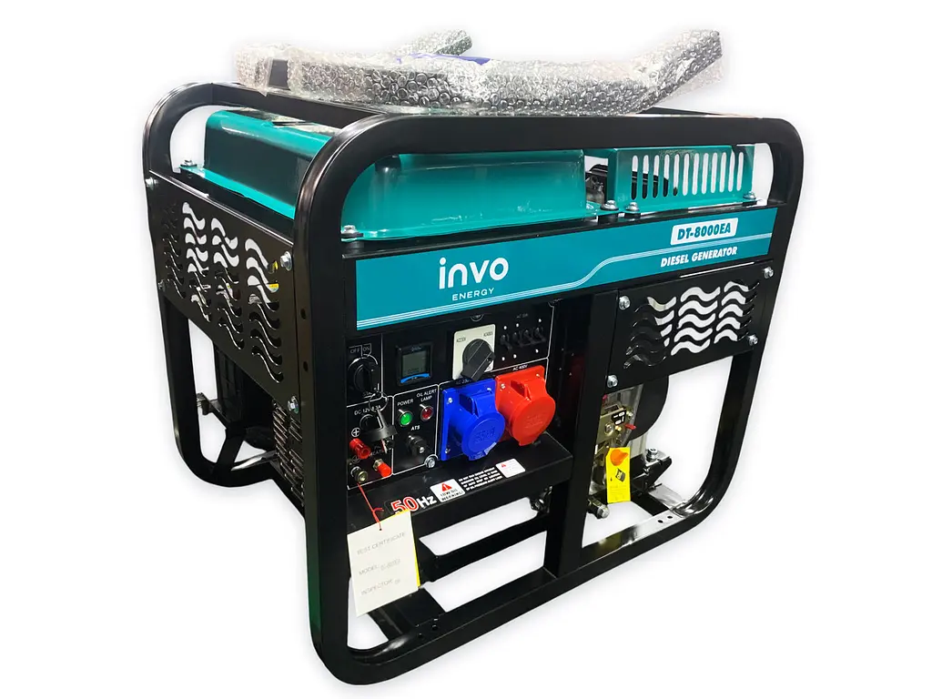 Дизельний генератор INVO DT-8000EA, 8/8.5кВт - фото 4