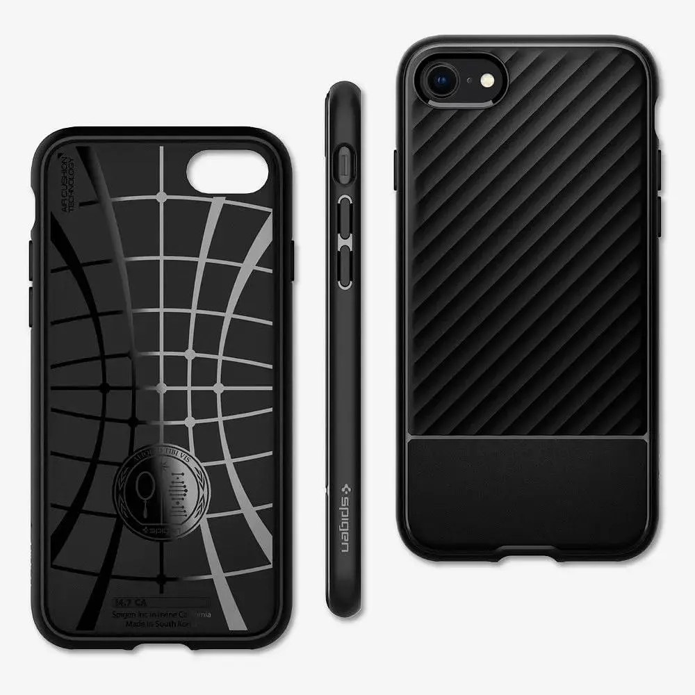 Оригінальний протиударний чохол Spigen Core Armor для iPhone SE 2 iPhone 8 SE 2022 iPhone 7 Black ACS00881 - фото 6