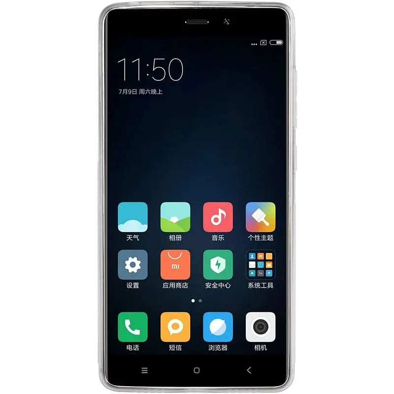 Чохол-накладка Nillkin TPU Nature Xiaomi Redmi 4 White - фото 2