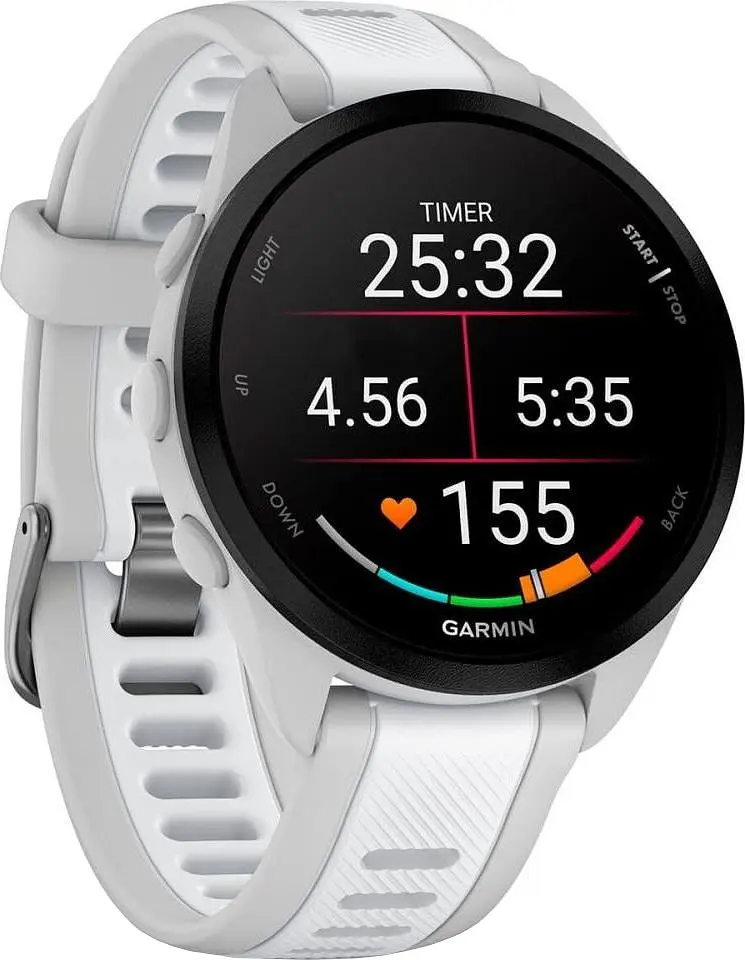 Смарт-часы Garmin Forerunner 165 Mist Gray/Whitestone 010-02863-21/A1 - фото 5