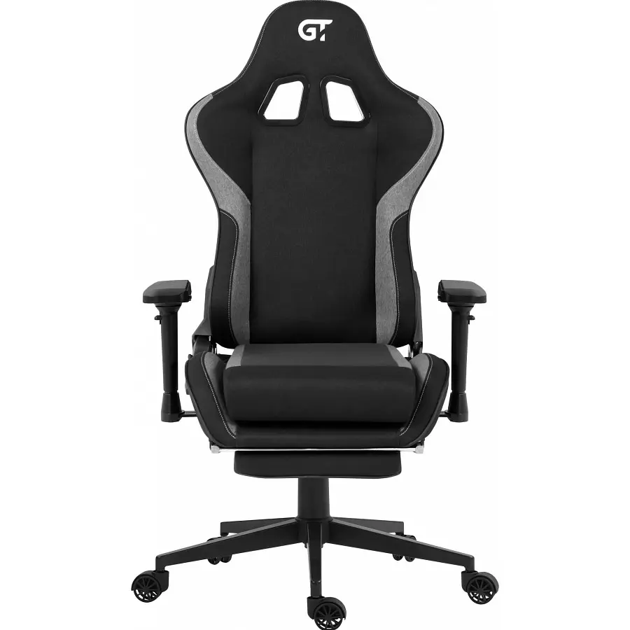 Геймерське крісло GT Racer X-2308 Fabric Black/Gray [121435] - фото 4