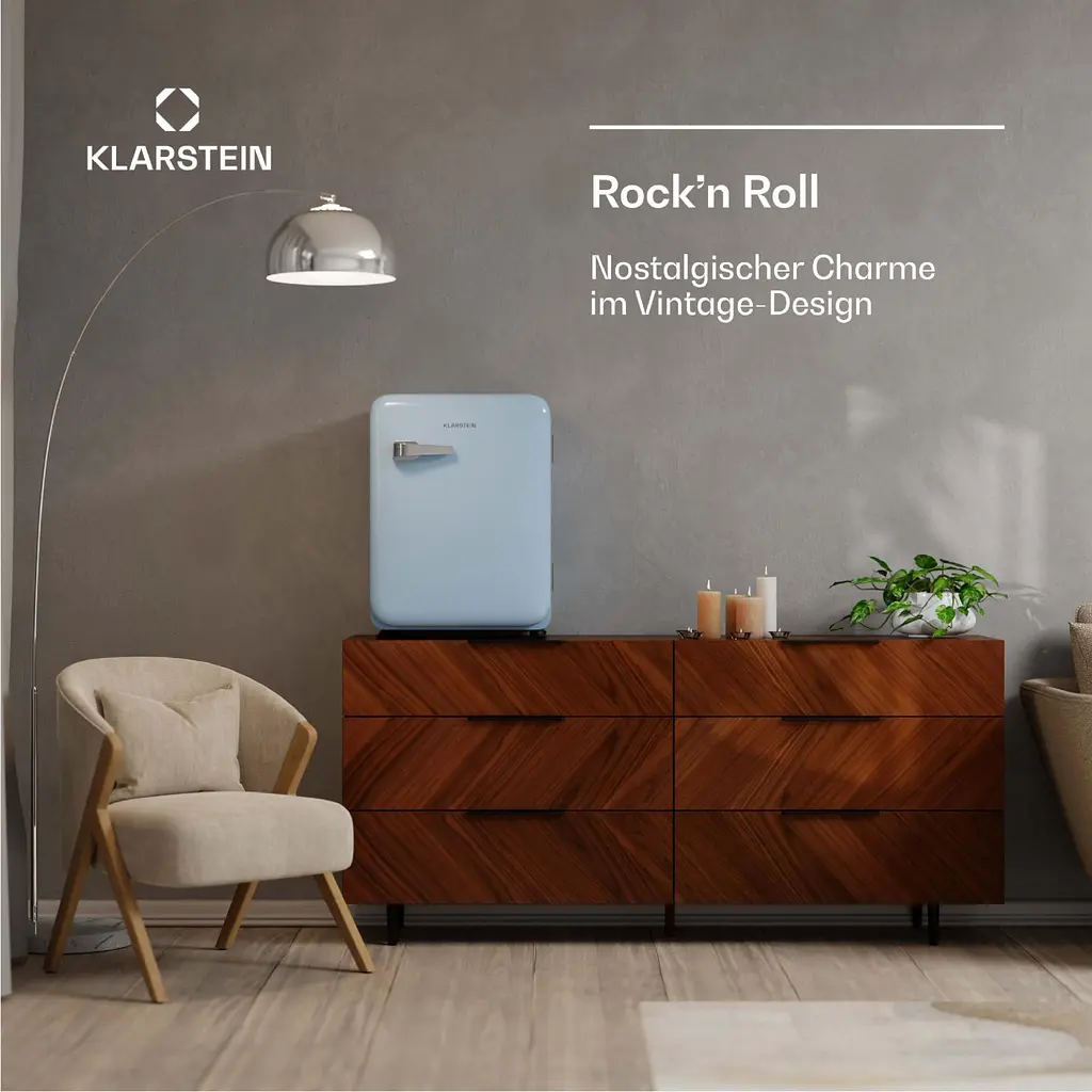 Холодильник Klarstein Audrey Evo Mini (10046624) - фото 3