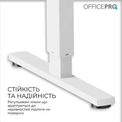 Комп'ютерний стіл OfficePro (ODE1670W) White (ODE1670W) - фото 6