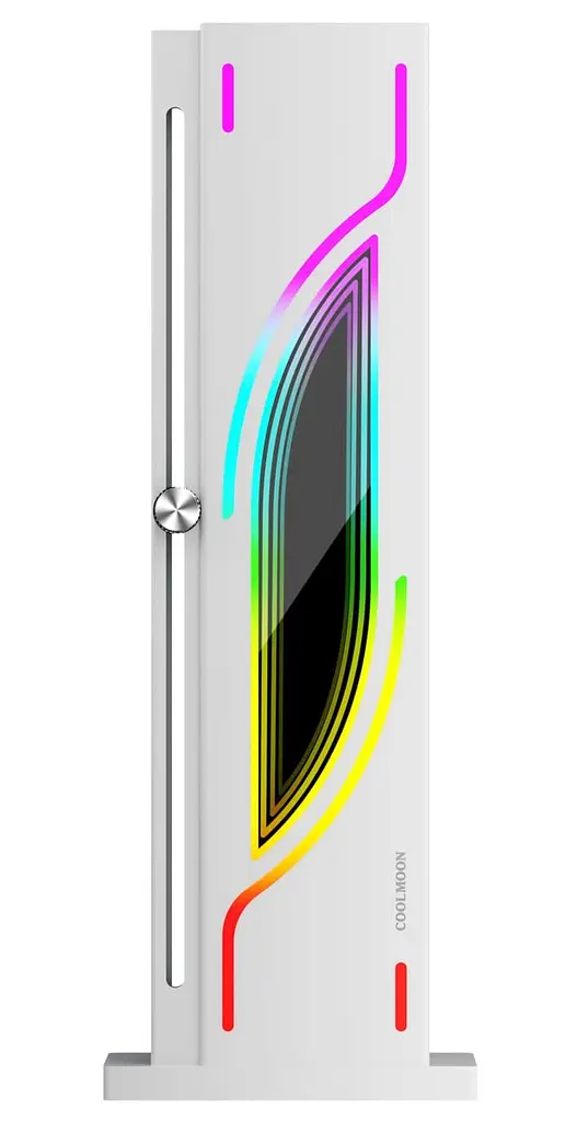 Підставка для відеокарти Coolmoon GH-6 ARGB White (GH6W) - фото 3