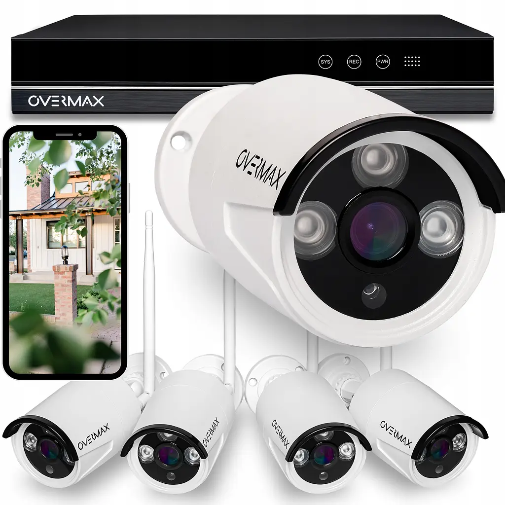Комплект відеоспостереження Overmax Camspot NVR 4.0 FullHD - фото 2