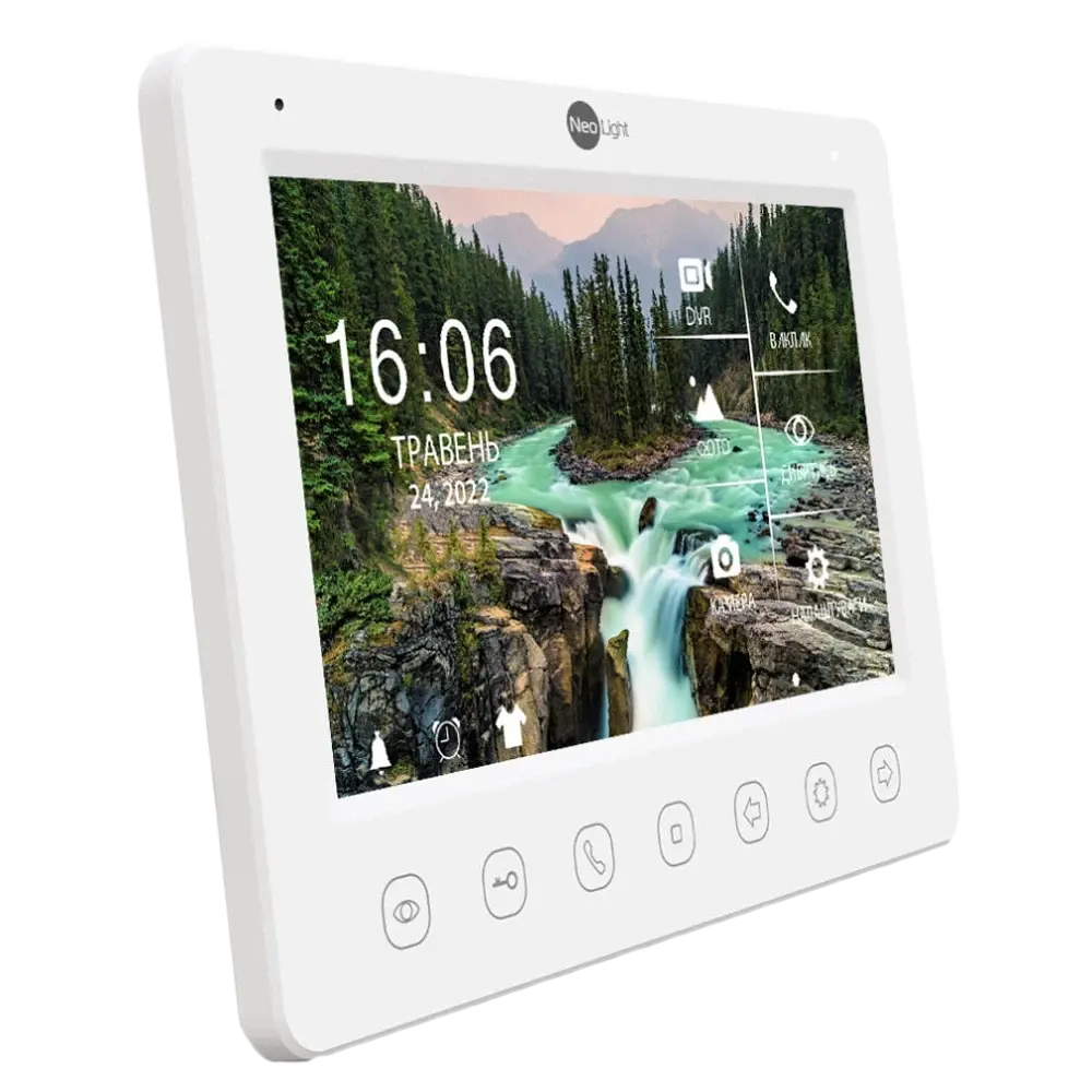 Відеодомофон Neolight Kappa+ HD Білий - фото 2