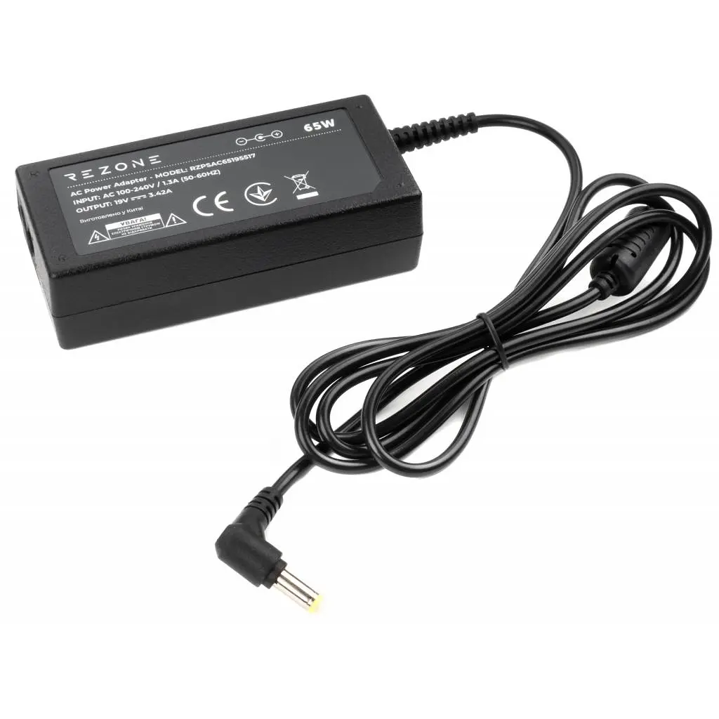 Блок питания к ноутбуку Rezone ACER 65W 19V 3,42A 5.5*1.7 (RZPSAC65195517) - фото 2