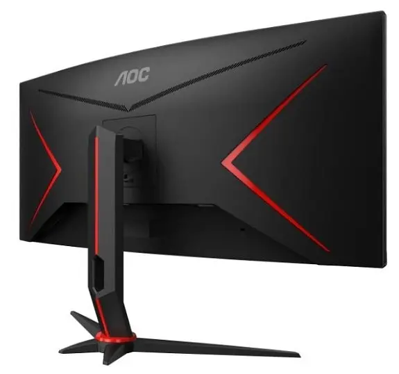 Монiтор 34" AOC CU34G2XP/BK Black/Red - фото 5