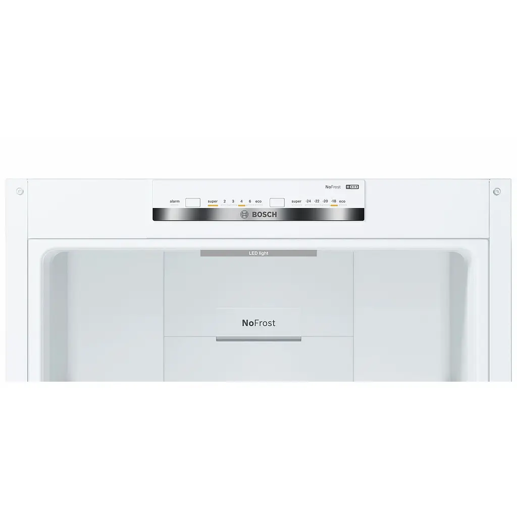 Холодильник із морозильною камерою Bosch KGN39UW316 - фото 7