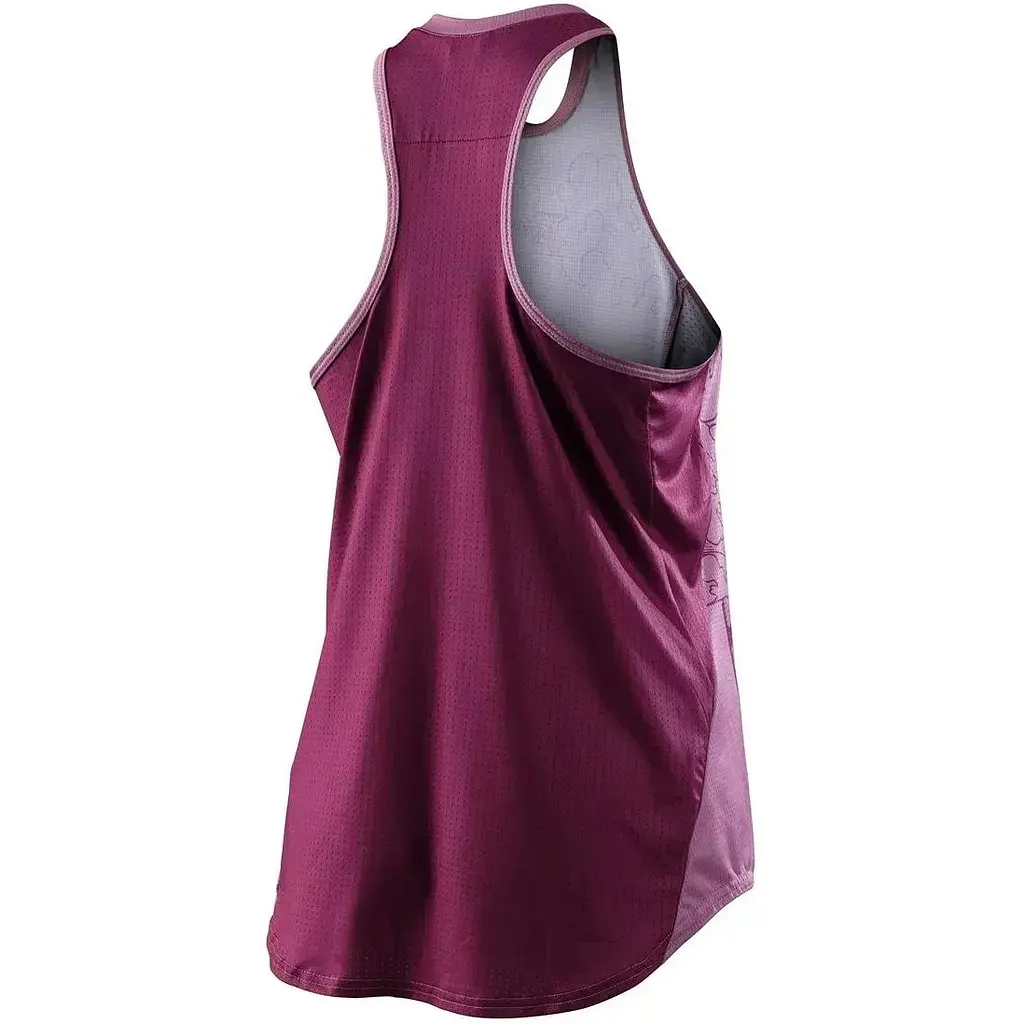 Майка TLD Wmns Luxe Tank Micayla L Rosewood Troy Lee Designs (1106-372958004) - фото 2