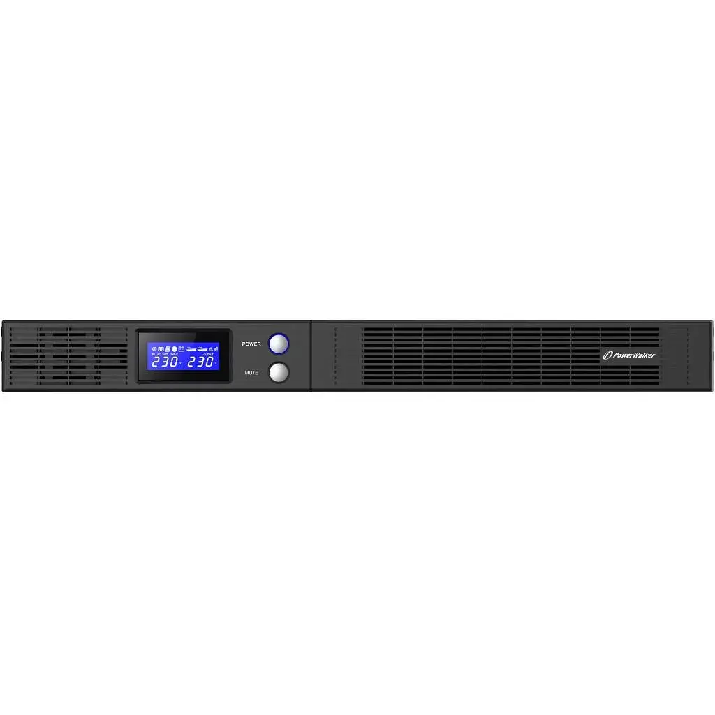 Пристрій безперебійного живлення PowerWalker VI 750 R1U (10121048) - фото 2