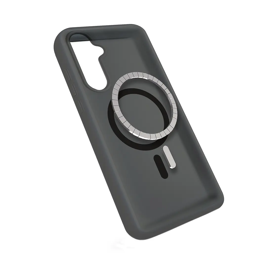 Чохол MAKE Samsung S26 Silicone Aura Magnet Black - фото 4