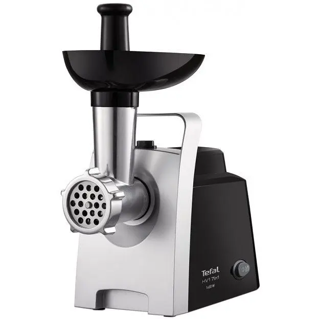 Мясорубка Tefal HV1, 7 в 1, 1400 Вт черно-серебристая (NE108831) - фото 2