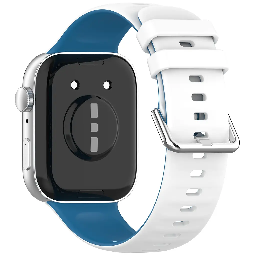 Ремінець ArmorStandart для Huawei Watch Fit 3 / 4 / 4 Pro White Blue (ARM89076) - фото 2