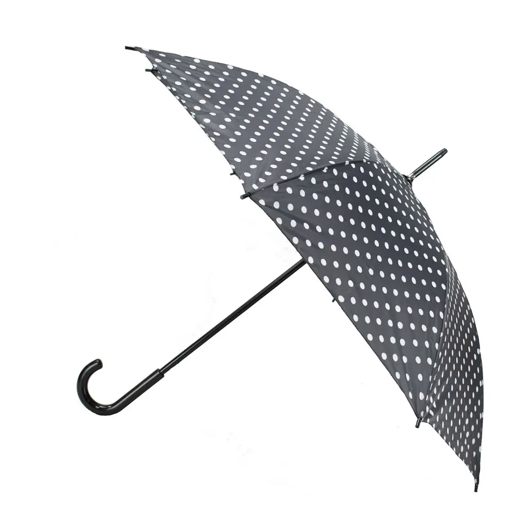 Парасолька Semi Line Black White Dots (L2037-3)