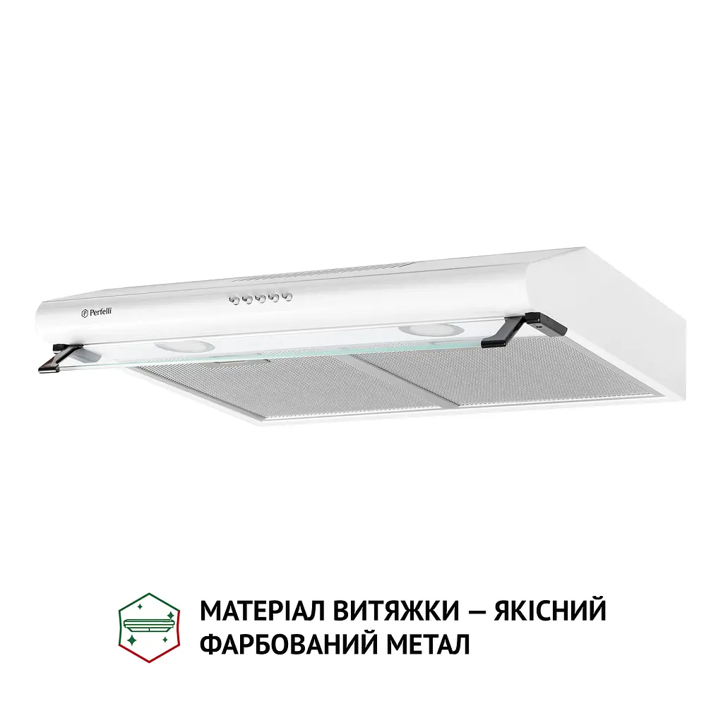 Витяжка плоска PERFELLI PL 6042 W LED - фото 4
