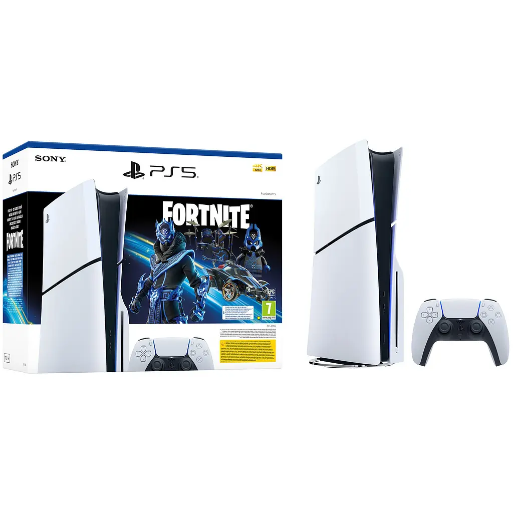 Ігрова консоль Sony PlayStation 5 Slim 1TB Fortnite Cobalt Star Bundle (1000045165) (UA UCRF) - фото 3