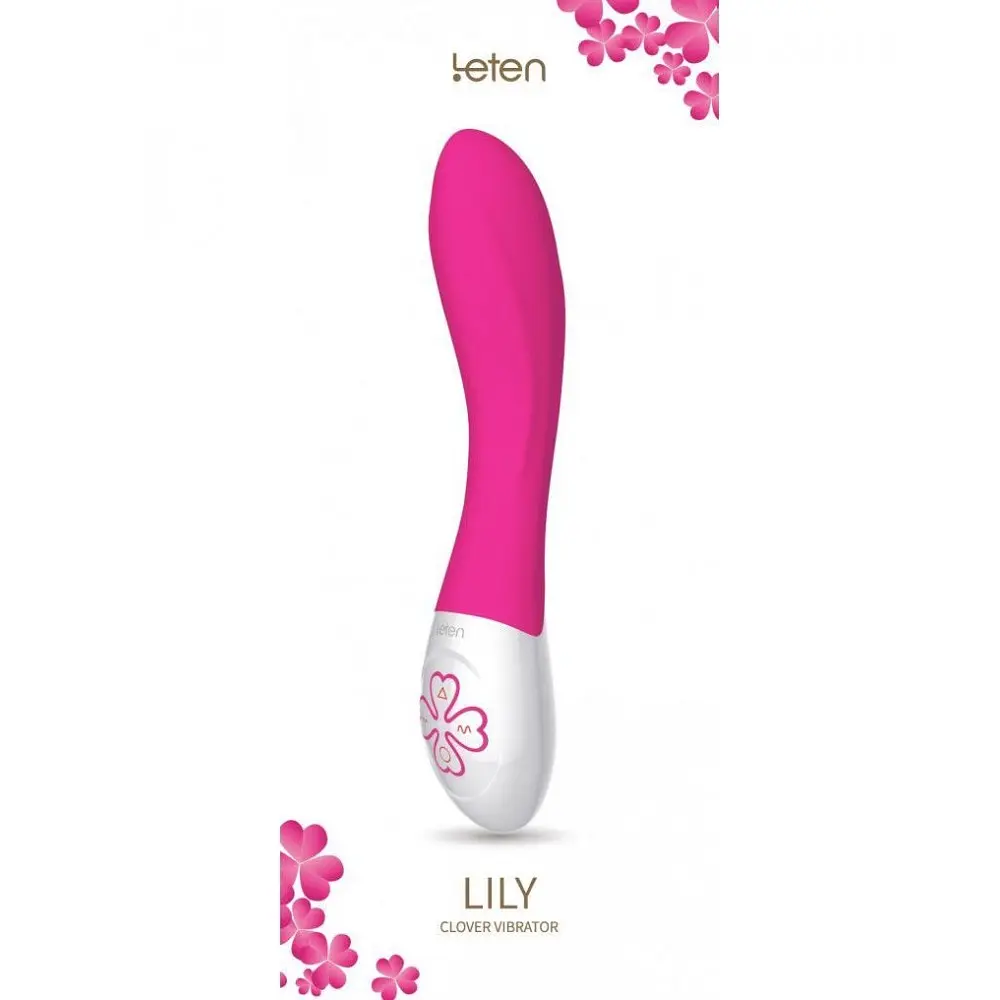 Вибратор силиконовый Leten Lily для точки G Leten SO2130 88759 - фото 2