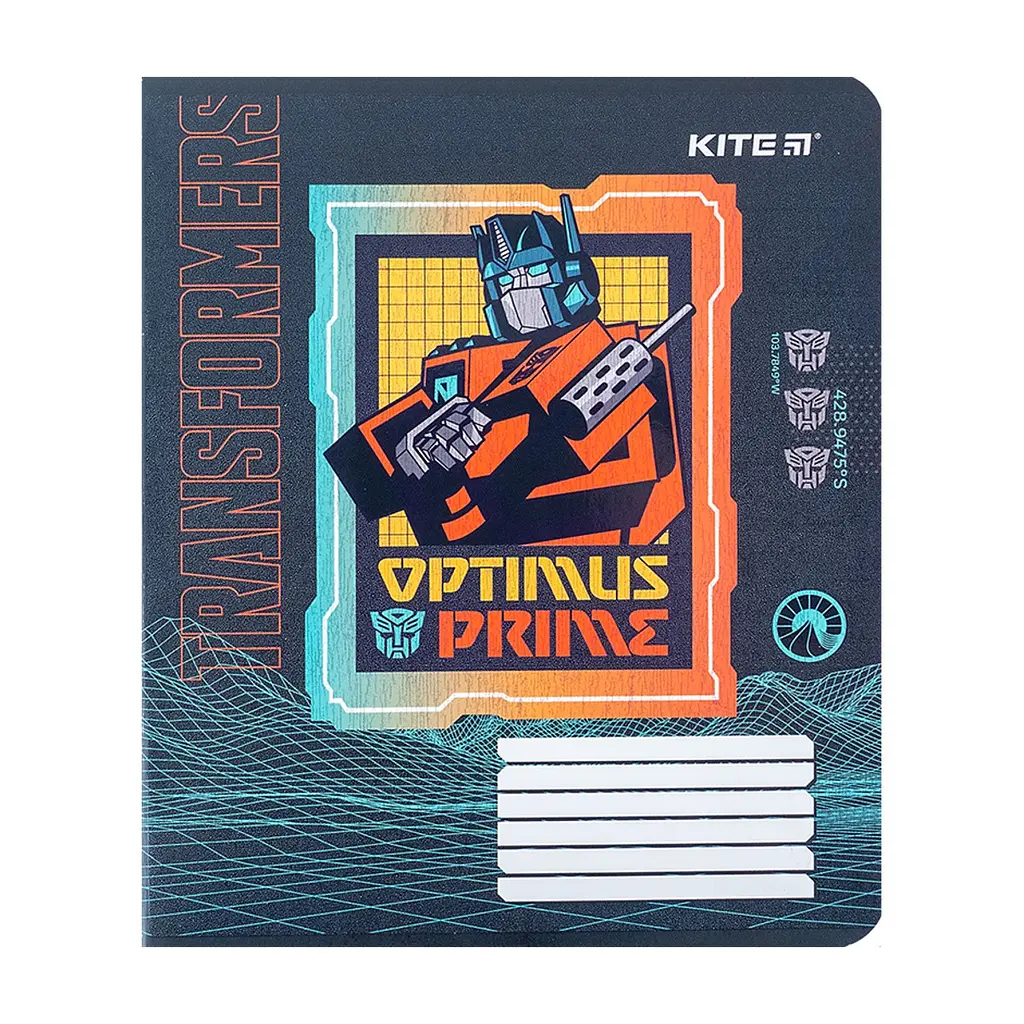 Зошит Kite Transformers 18 аркушів, клітинка (TF24-236), в асортименті - фото 4