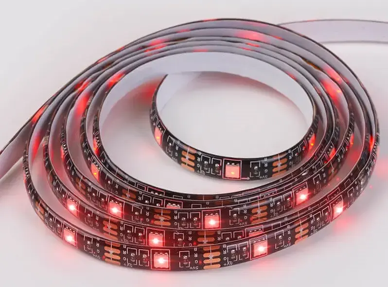 Светодиодная лента Hoco DL30 RGB 4м + пульт (Черная) - фото 8