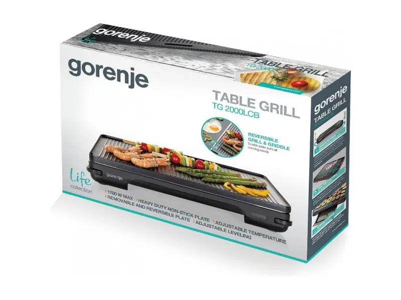 Електрогриль Gorenje TG2000LCB - фото 4
