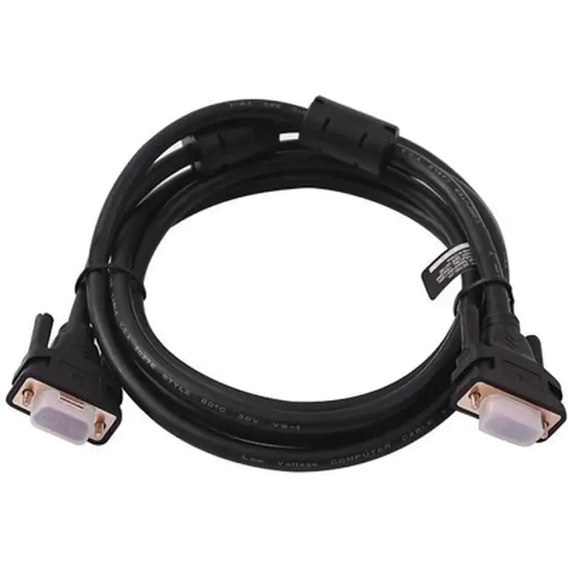 Кабель мультимедійний VGA M to VGA M 1.0m 1080p60Hz black HP (HP_DHC-VG100-1M) - фото 3