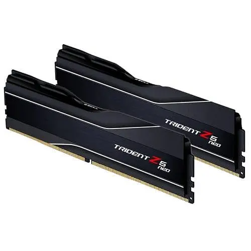 Модуль памяти G.Skill DDR5 32GB (2x16) Trident Z5 Neo 6000MHz Black AMD EXPO (F5-6000J3038F16GX2-TZ5N) - фото 3