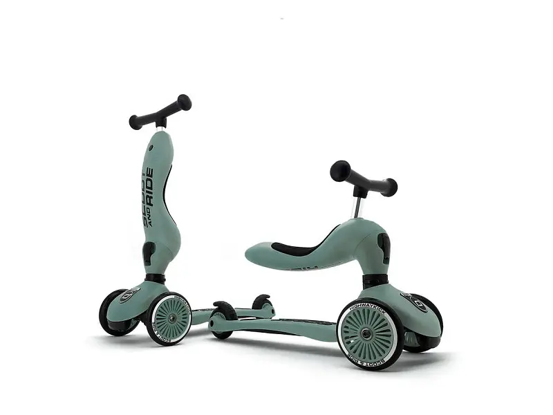Дитячий самокат Scoot And Ride Highwaykick 1 2w1 Forest (SR-160629-FOREST) - фото 3