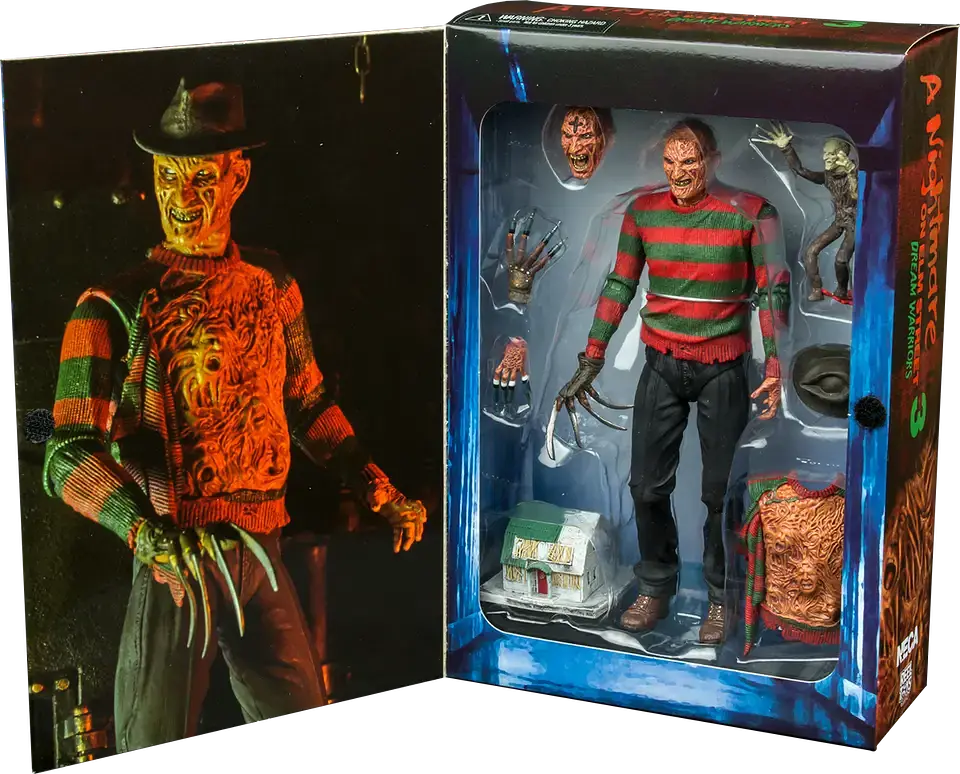 Фігурка Neca Nightmare On Elm Street 3 Freddy Кошмар на вулиці В'язів Фреді 18 см (N NOES3 F 18) - фото 4