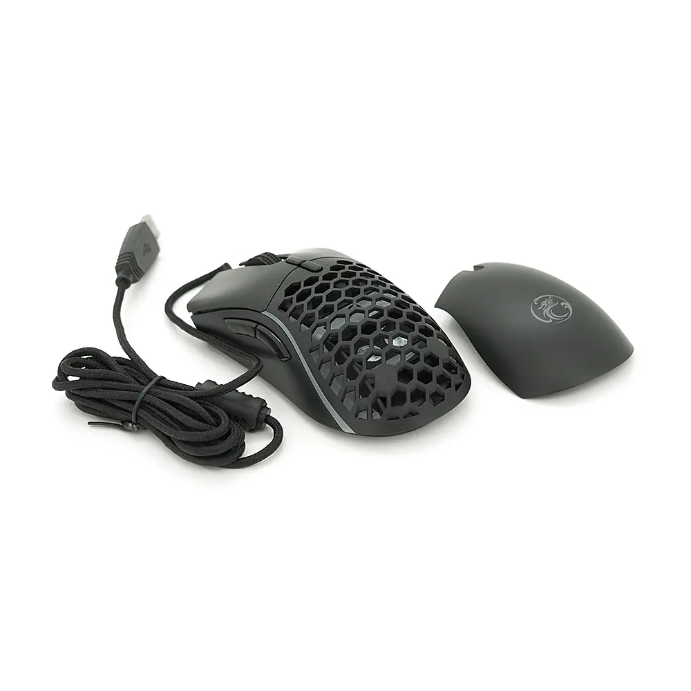 Миша провідна iMICE T60, 7 кнопок, 1200/2400/4800/7200 DPI, Led Lighting, 1,8м, Windows XP/Vista/Win7/8/10 Mac OS X, Black, COLOR BOX, Q50 - фото 3