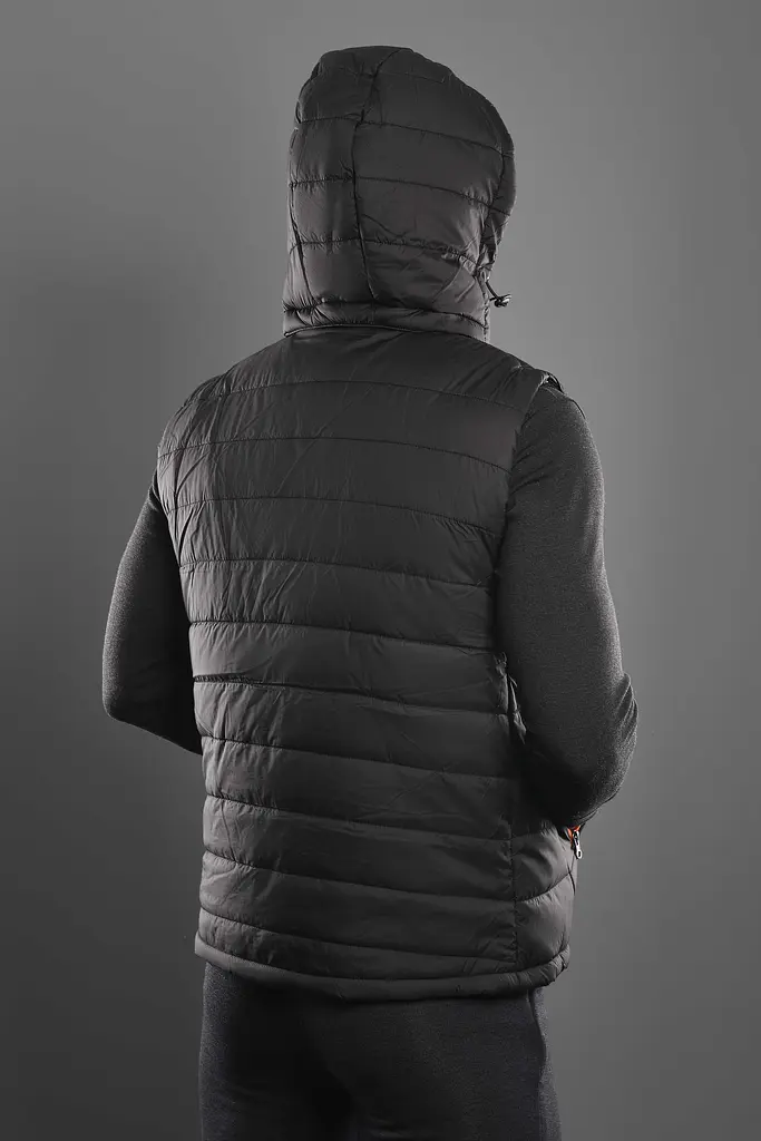 Жилет 2E Tactical с подогревом Heat Power Plus Black с капюшоном S - фото 7