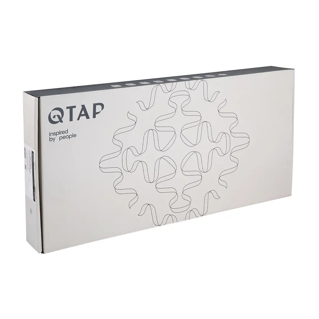 Змішувач для кухні Qtap Vlasta New з висувним виливом QTVLA344GMB45647 Gunmetal Black PVD - фото 6