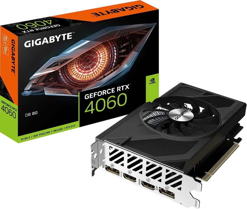 Відеокарта GeForce RTX 4060 8GB Gigabyte D6 (GV-N4060D6-8GD) Б/В - фото 4
