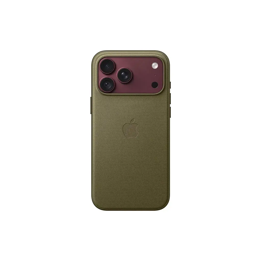Чохол до мобільного телефона Apple TechWoven MagSafe iPhone 18 Pro Max Olive (MKDP4ZM/A) - фото 2