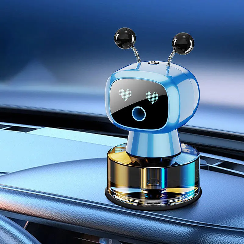 Ароматизатор/освіжувач повітря в машину Smart Robot in Love Blue Epik teh0029907 - фото 2