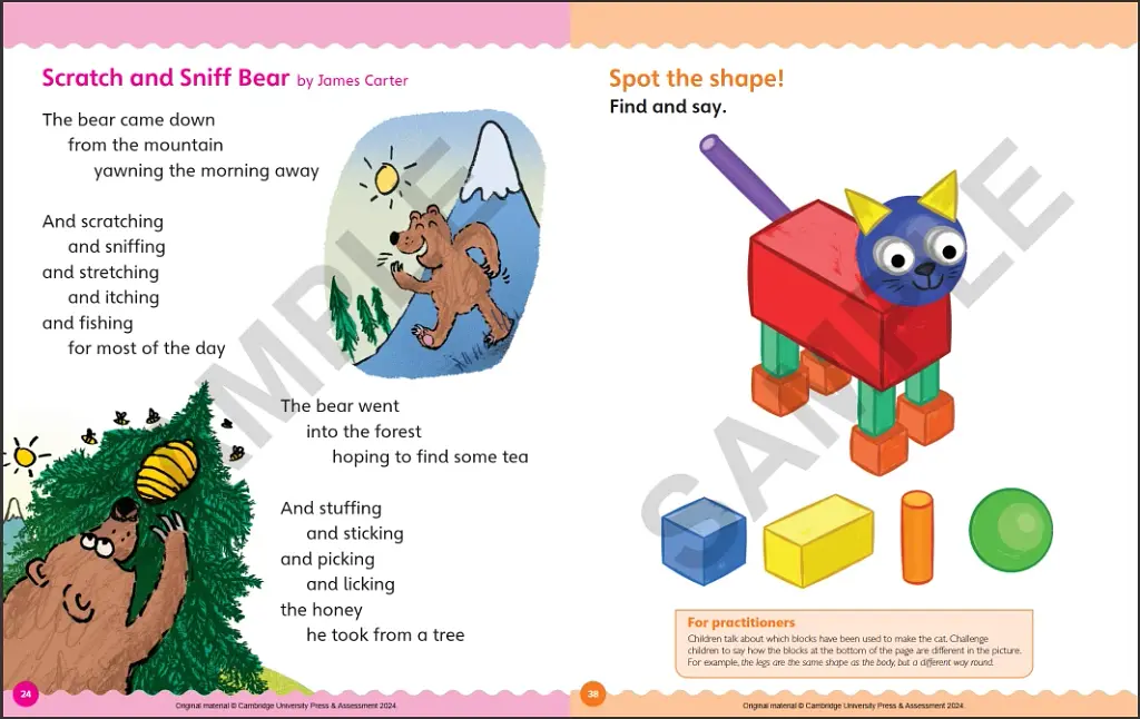 Cambridge Early Years Learner's Book 1B - фото 3