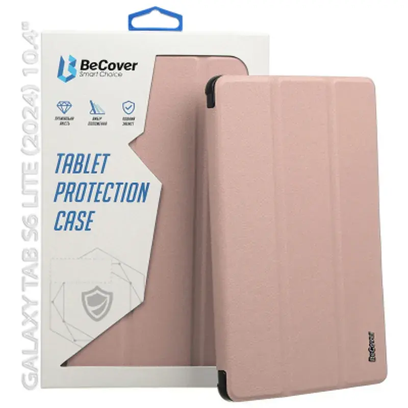 Чохол до планшета BeCover Flexible TPU Mate Samsung Tab S6 Lite (2024) 10.4" P620/P625/P627 Rose Gold (712517) - фото 5