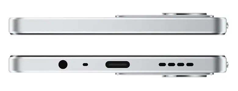 Смартфон realme P3 Lite 4/128GB White с большим экраном для фото и видео - фото 5