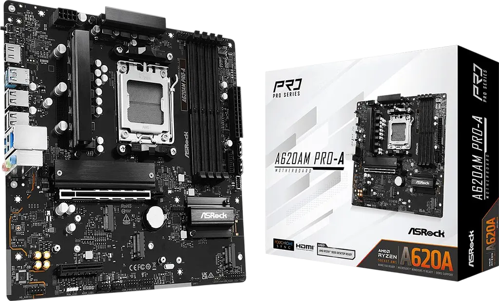 Материнська плата ASRock A620AM Pro-A Socket AM5 (A620AM PRO-A) - фото 3
