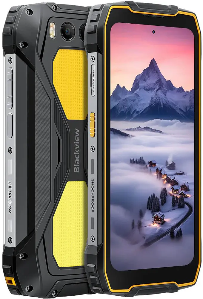 Смартфон Blackview BV7300 667" HD+ /6GB/256GB/ MT6769V /15000mAh/ 50+20Мп /IP69K/NFC Yelow - фото 6
