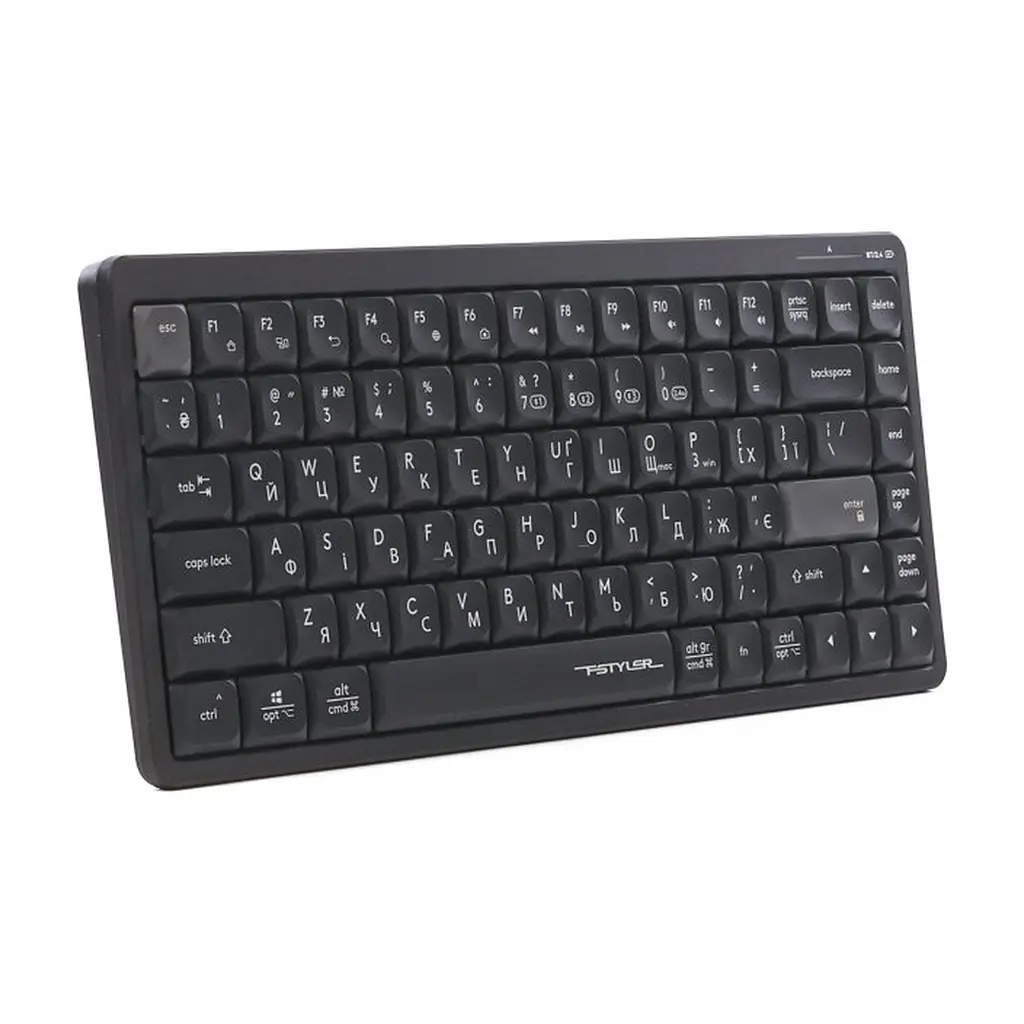 Клавіатура A4Tech FBX53C Wireless/Bluetooth UA Black (4711421001908) - фото 4