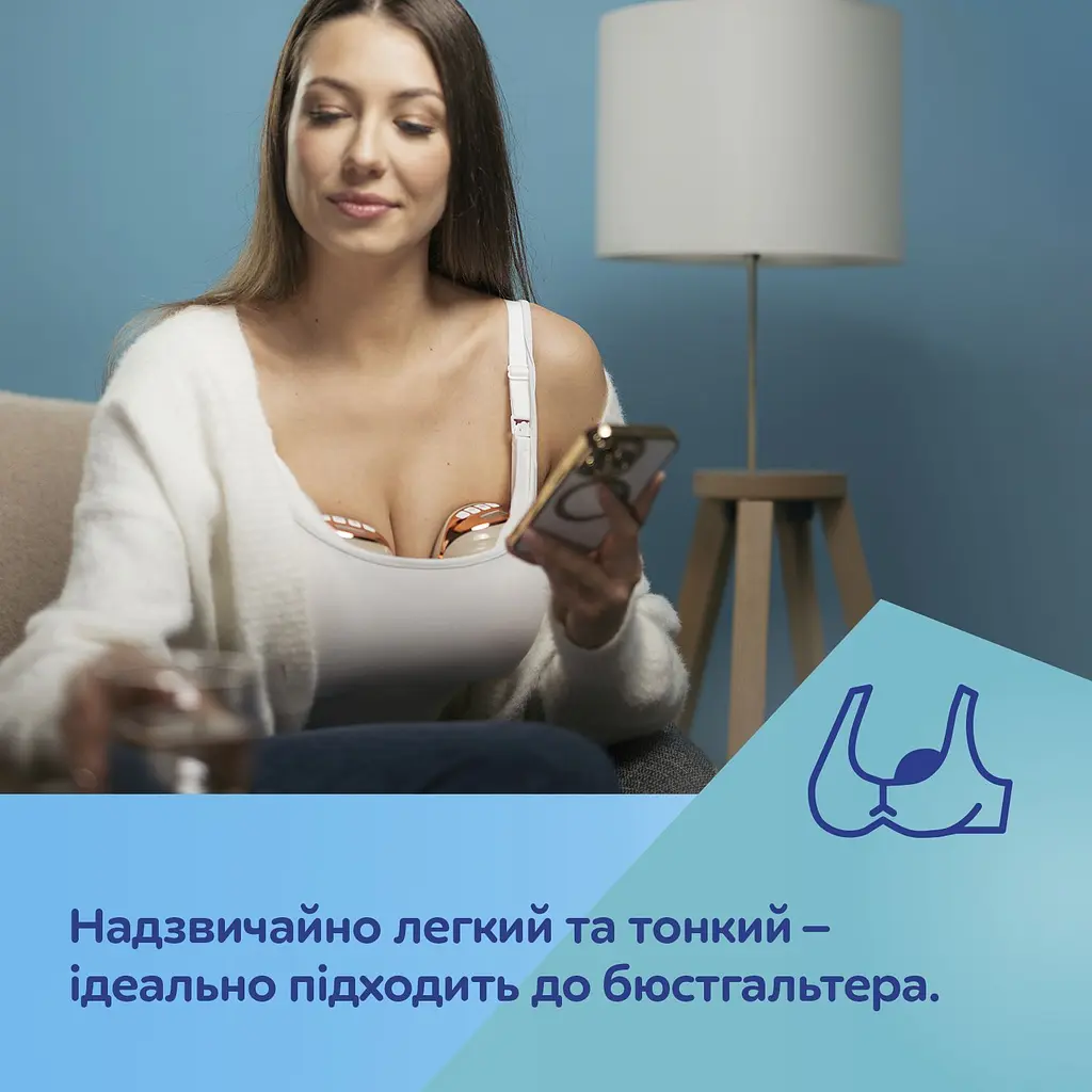 Молоковідсмоктувач Canpol babies Hands-Free Бездротовий електричний (20/100) - фото 9