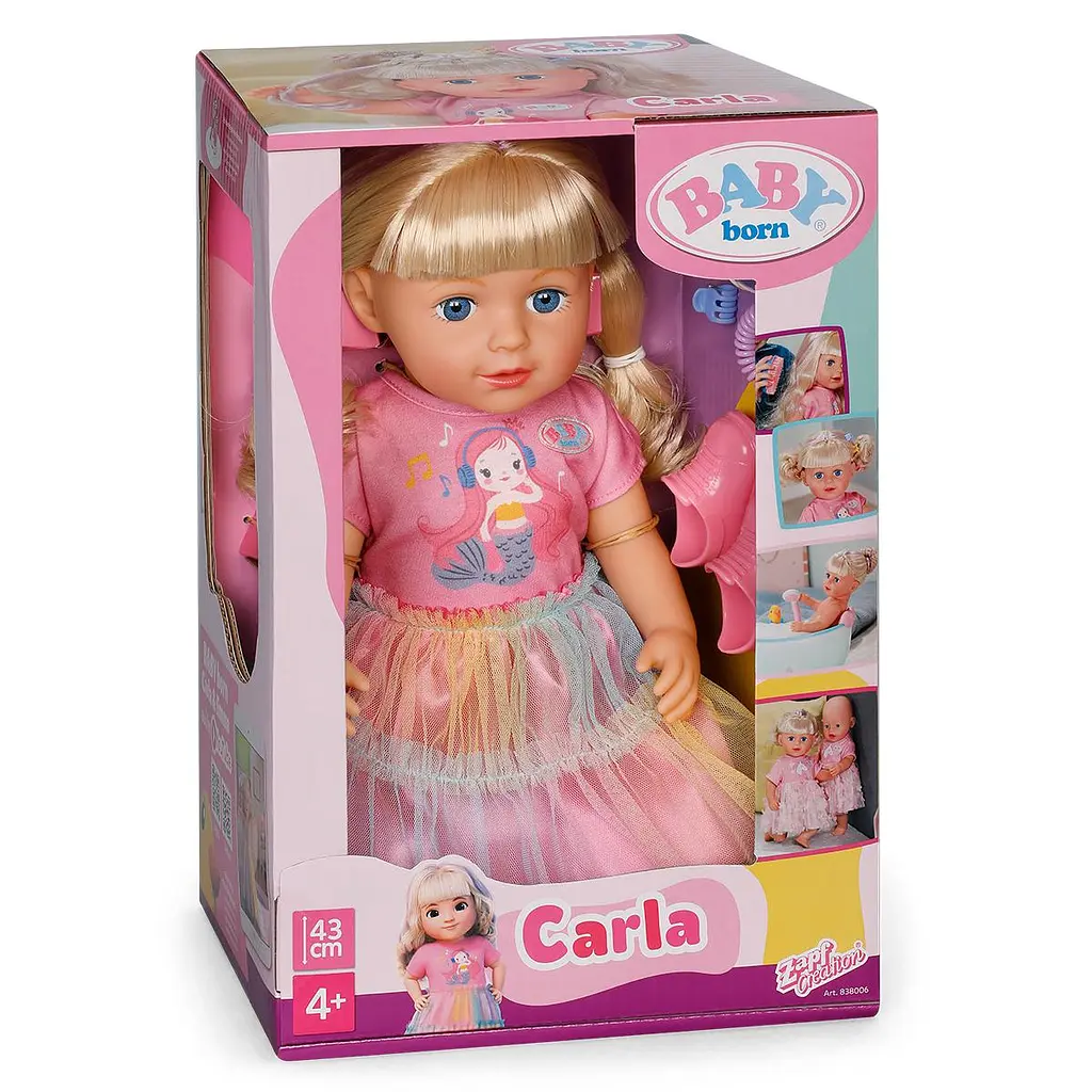 Лялька BABY BORN – ЧАРІВНА КАРЛА (43 см, з аксес.) BABY born 838006 - фото 2