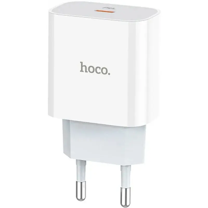 Зарядний пристрій HOCO C76A Plus Speed Source USB-C PD20W White (6931474746917)