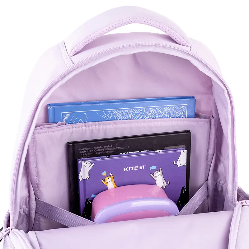 Рюкзак GoPack Education 183 бузковий Бузковий (GO26-183M-1) - фото 15