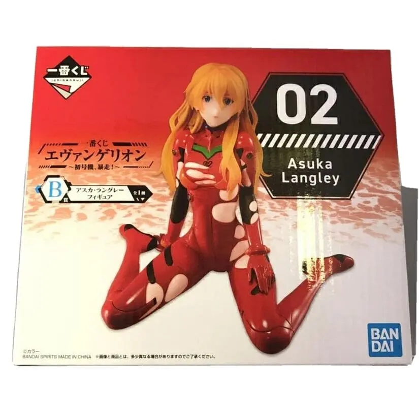 Фігурка Bandai Evangelion Asuka Langley Євангеліон Аска Ленглі 12 см EVA AL 01 - фото 2