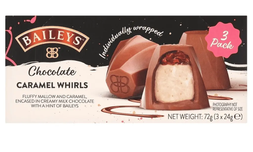 Шоколадные конфеты Baileys Chocolate Caramel Whirls 72г - фото 2