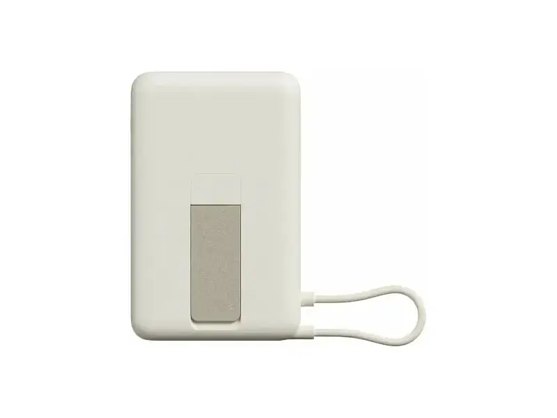 Внешний аккумулятор (павербанк) Xiaomi Magnetic 10000mAh with Built-in Stand Beige (BHR08PBGL) - фото 7