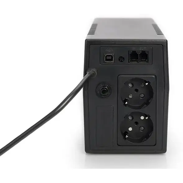 ДБЖ Digitus Line-Interactive, 600VA/360W, LED, 2xSchuko, RJ11, USB - фото 3