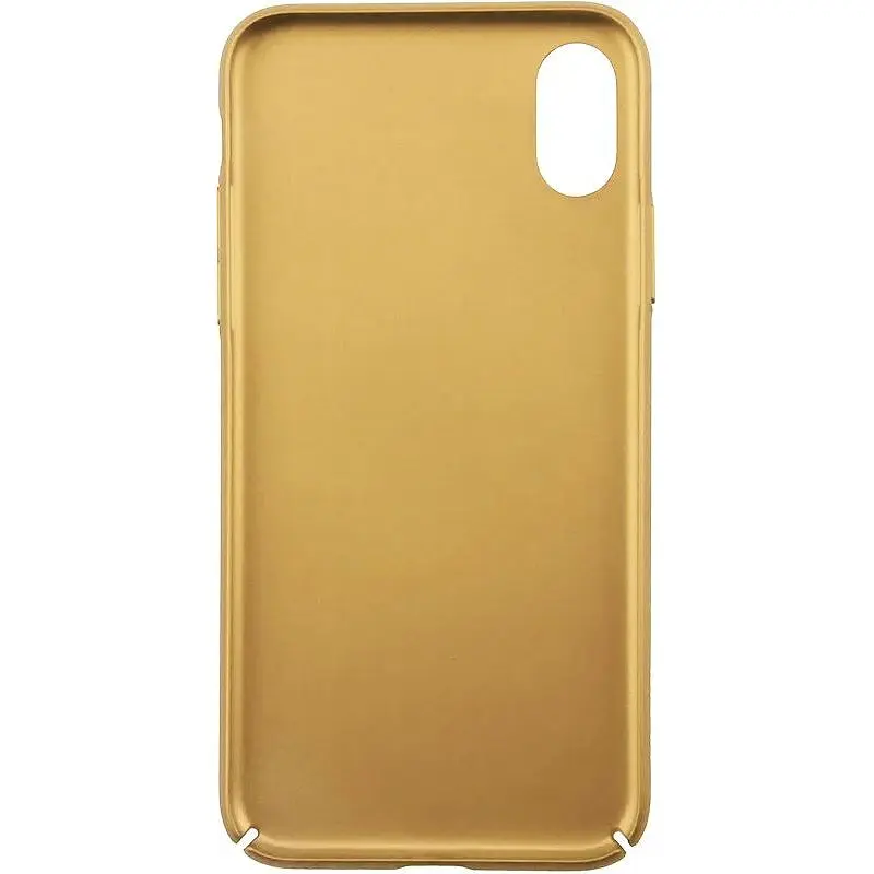 Чохол-накладка Usams Trunk Series Apple iPhone X Gold - фото 3